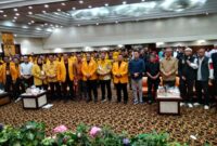 Wakil Gubernur Jawa Barat Erwan Setiawan menghadiri pembukaan Musda IV Hanura Jabar di Bandung,