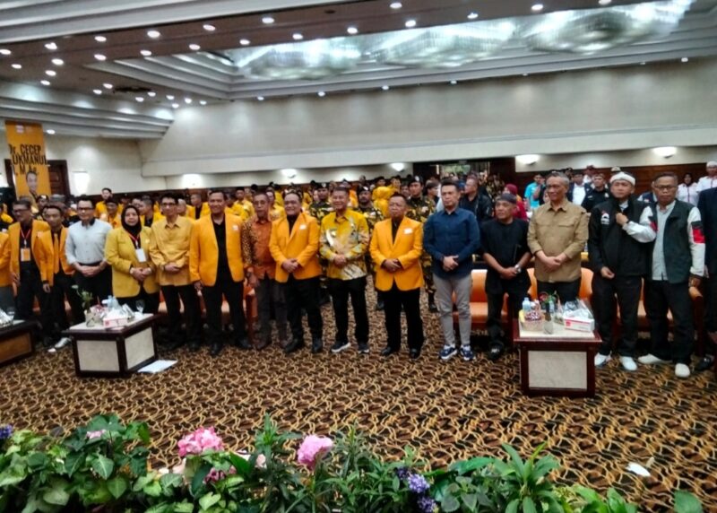 Wakil Gubernur Jawa Barat Erwan Setiawan menghadiri pembukaan Musda IV Hanura Jabar di Bandung,