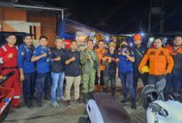 Sigap dan responsif, Damkarmat Kabupaten Sukabumi bersama