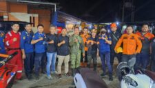 Sigap dan responsif, Damkarmat Kabupaten Sukabumi bersama