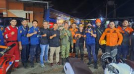 Sigap dan responsif, Damkarmat Kabupaten Sukabumi bersama