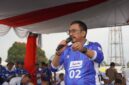 Kebahagiaan bobotoh pecah di Lapang Sepakbola Gumbira.