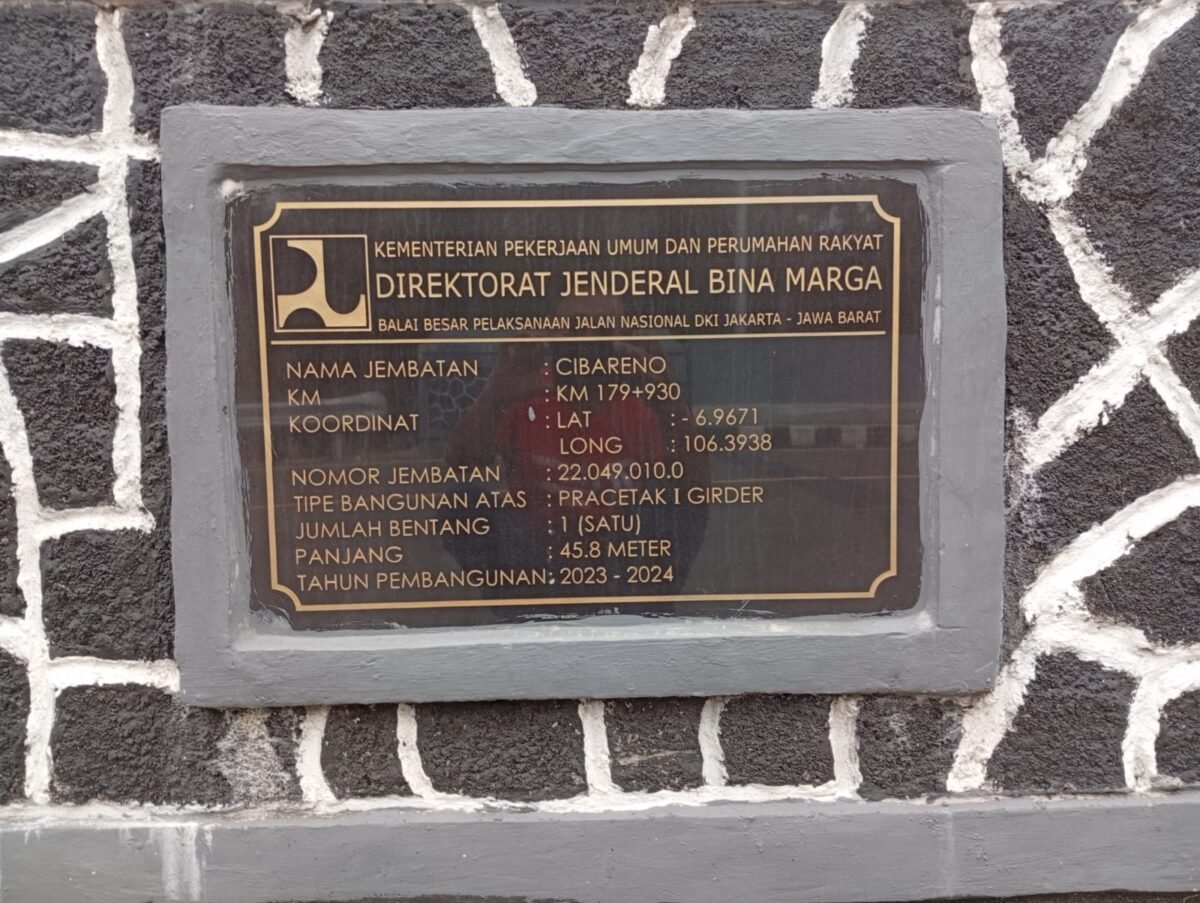 Pembangunan Jembatan Cisolok–Cibareno