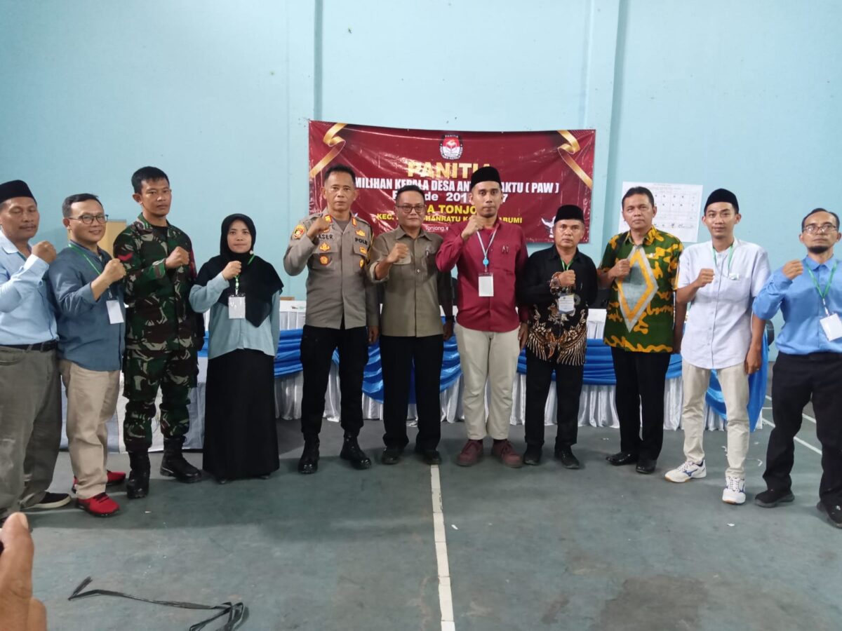 Musyawarah Pemilihan Kepala Desa Antar Waktu (PAW) Desa Tonjong.