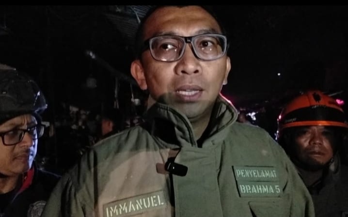 Kebakaran melanda Pasar Ciroyom