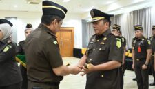 Tumpal Eben Ezer resmi dilantik sebagai Kepala Kejaksaan Negeri Kabupaten Sukabumi