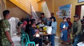 Pemdes Cimanggu kembali menyalurkan bantuan ketahanan pangan.