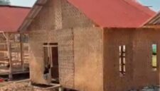 Pembangunan rumah relokasi bagi warga terdampak bencana