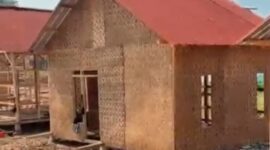 Pembangunan rumah relokasi bagi warga terdampak bencana