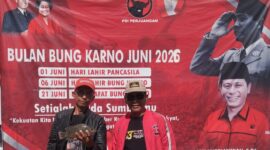 Semangat Bung Karno terus hidup di tengah masyarakat. 