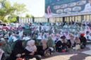 Peluncuran Gerakan Wakaf 1 Juta Al-Qur’an di Lapangan Cangehgar Palabuhanratu.