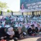 Peluncuran Gerakan Wakaf 1 Juta Al-Qur’an di Lapangan Cangehgar Palabuhanratu.