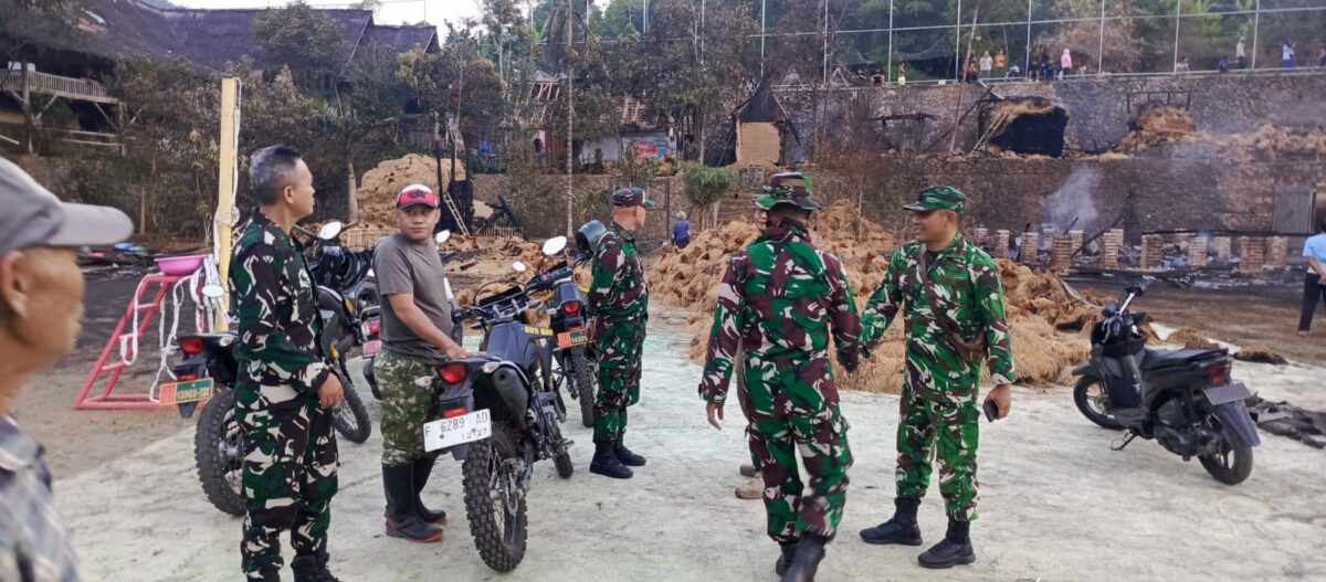 Respons cepat ditunjukkan Kodim 0622/Kabupaten Sukabumi
