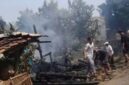 Peristiwa kebakaran rumah yang terjadi di Kampung Cibodas