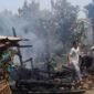 Peristiwa kebakaran rumah yang terjadi di Kampung Cibodas