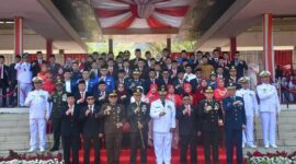 Upacara peringatan HUT ke-81 Kemerdekaan Republik Indonesia