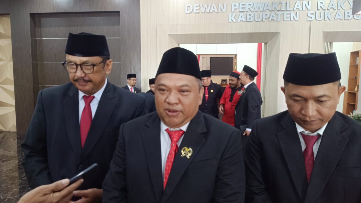 Ketua DPRD Kabupaten Sukabumi Budi Azhar Mutawali