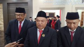 Ketua DPRD Kabupaten Sukabumi Budi Azhar Mutawali