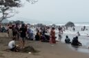 Pantai Karang Naya di kawasan Samudra Beach Hotel,
