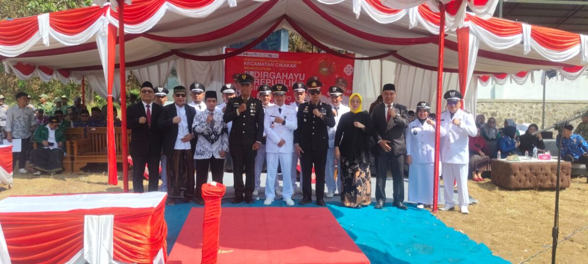 Semangat kemerdekaan membara di Kecamatan Cikakak,
