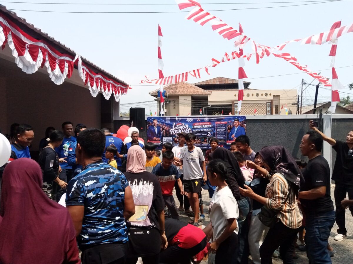 Semarak HUT ke-81 Kemerdekaan RI dan HUT ke-25 Partai Demokrat