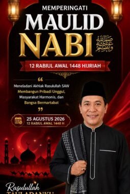 H. Junajah Ajak Masyarakat Teladani Akhlak Rasulullah di Momentum Maulid Nabi