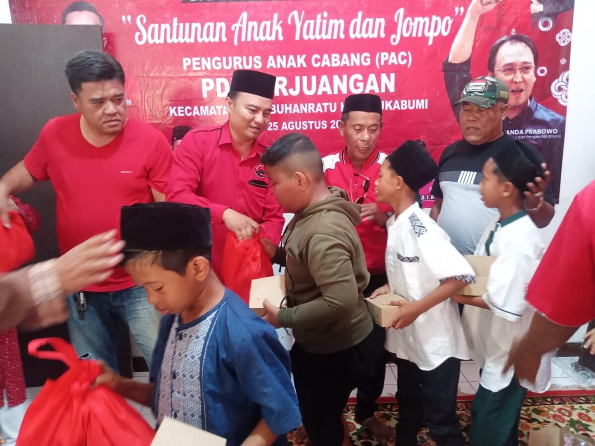 Semarak HUT Kemerdekaan RI ke-81, PAC PDI Perjuangan