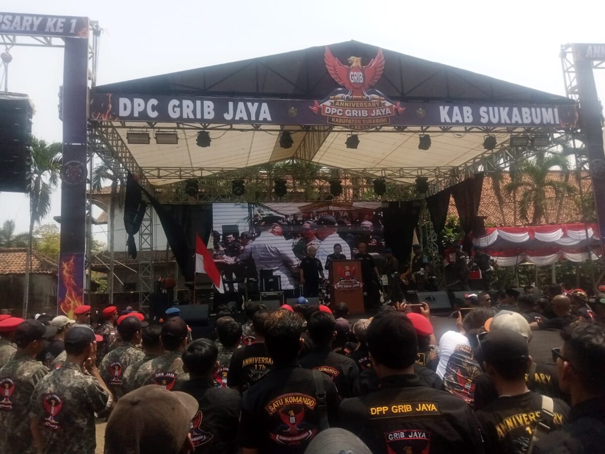 Meriah dan penuh kebersamaan, DPC GRIB JAYA Kabupaten Sukabumi