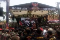 Meriah dan penuh kebersamaan, DPC GRIB JAYA Kabupaten Sukabumi