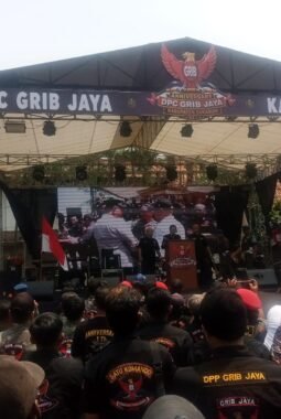 DPC GRIB JAYA Kabupaten Sukabumi Gelar HUT ke-1, Dihadiri Langsung Ketua Umum H. Herkules
