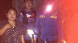 Respons cepat kembali ditunjukkan Dinas Damkarmat Kabupaten. Sukabumi