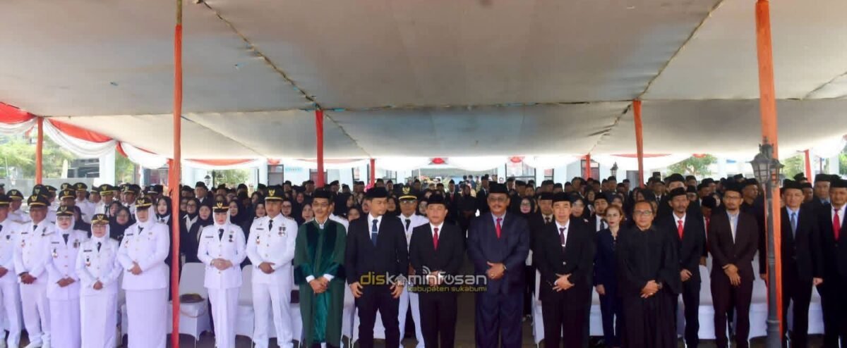 Pelantikan dipimpin Bupati Sukabumi H. Asep Japar