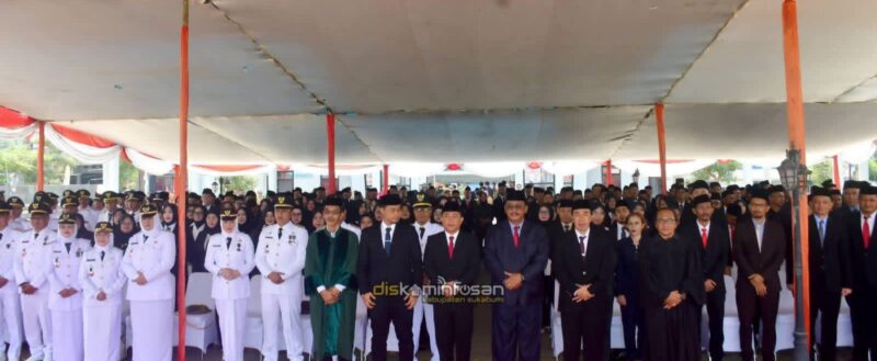 Pelantikan dipimpin Bupati Sukabumi H. Asep Japar
