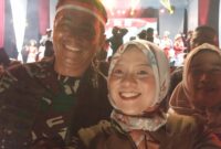 Panggung syukuran HUT ke-81 Republik Indonesia
