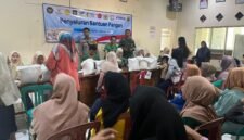 Bantuan Pangan Disalurkan, 1.147 KPM Desa Jayanti Terima Beras
