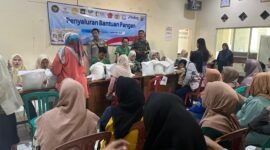 Bantuan Pangan Disalurkan, 1.147 KPM Desa Jayanti Terima Beras
