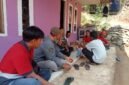 Kebakaran menghanguskan rumah warga di Kampung Cijambe, Desa Nangerang, Kecamatan Jampangtengah,