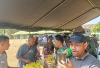 Kodim 0622 Kabupaten Sukabumi menggelar bazar murah.