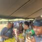 Kodim 0622 Kabupaten Sukabumi menggelar bazar murah.