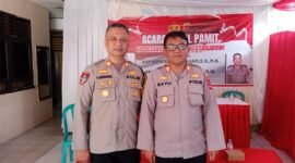 Pisah sambut Kapolsek Cisolok Polres Sukabumi