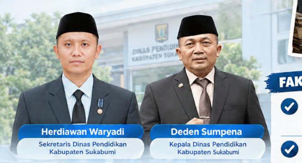 Sekretaris Dinas Pendidikan Kabupaten Sukabumi,