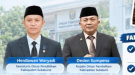Sekretaris Dinas Pendidikan Kabupaten Sukabumi,
