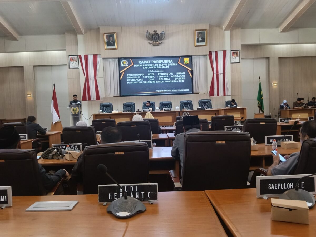 Paripurna DPRD kab Sukabumi