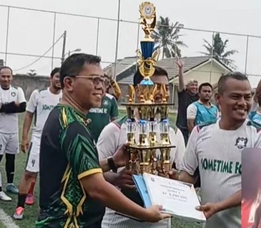Dinas Perikanan Kabupaten Sukabumi berhasil meraih juara kedua dalam ajang Mini Soccer BAPOR KORPRI 2026