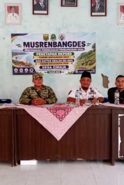 Pemdes Cimaja Gelar Musrenbangdes, Tetapkan RKP Desa 2027 dan Usulan 2028