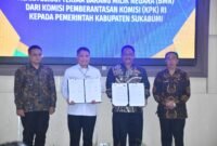 Pemkab Sukabumi resmi menerima hibah Barang Milik Negara (BMN)