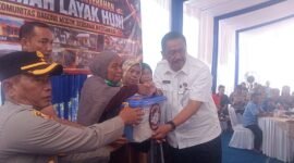 Aksi kemanusiaan Komunitas Bagong Mogok kembali hadir di Kabupaten Sukabumi.