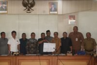 Rapat yang dipimpin Ketua DPRD Kabupaten Sukabumi