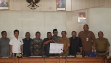 Rapat yang dipimpin Ketua DPRD Kabupaten Sukabumi